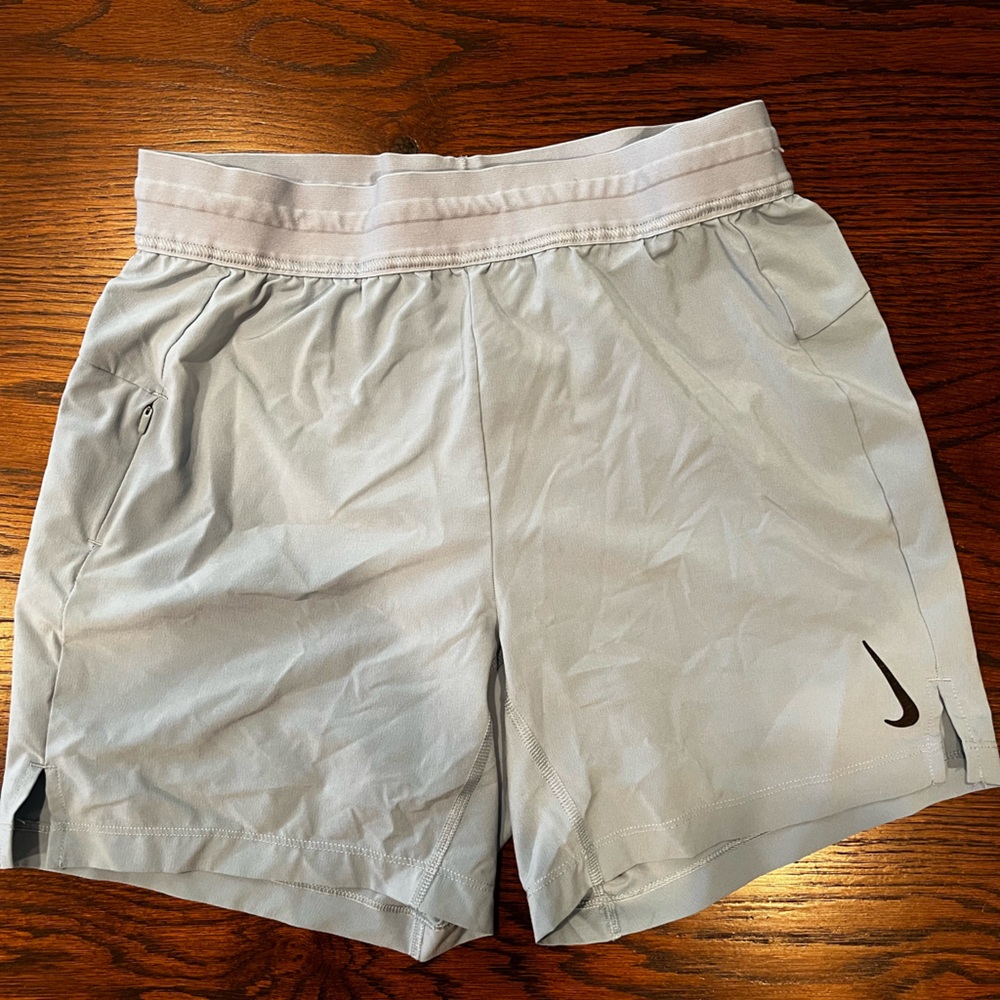Nike Light Blue/Gray Athletic Shorts
